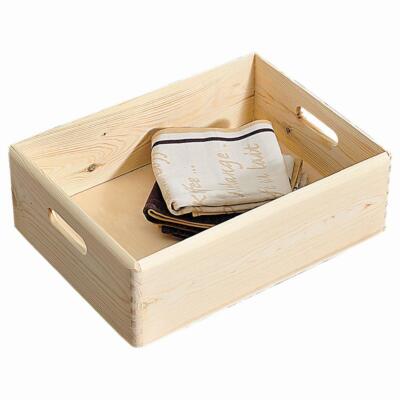 Kesper Allzweckkiste 69500 Aufbewahrungskiste Holzkiste Ordnung Box Kiste Kiefer
