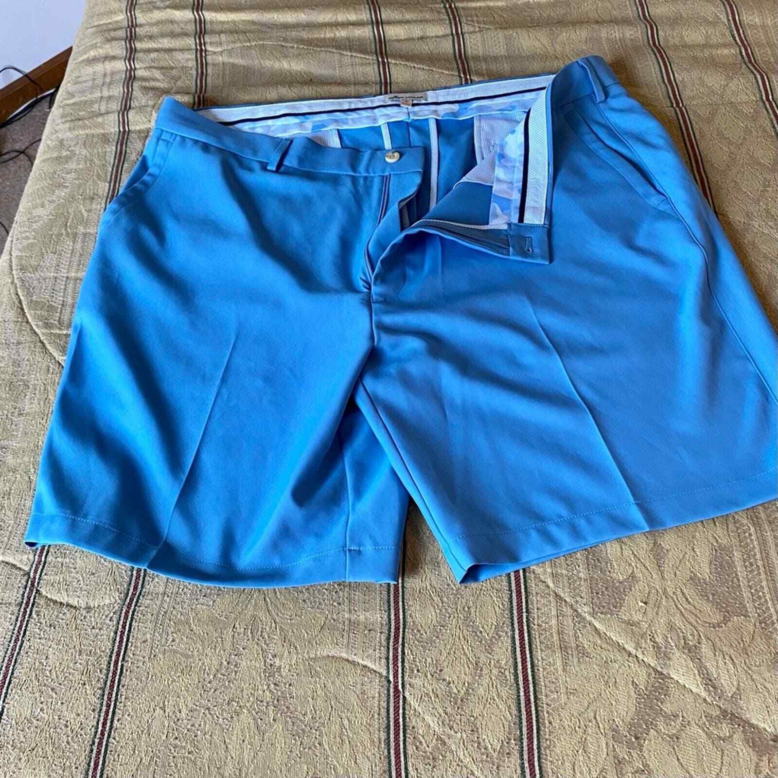 Peter Millar Stealth Performance Shorts Light Blu… - image 12