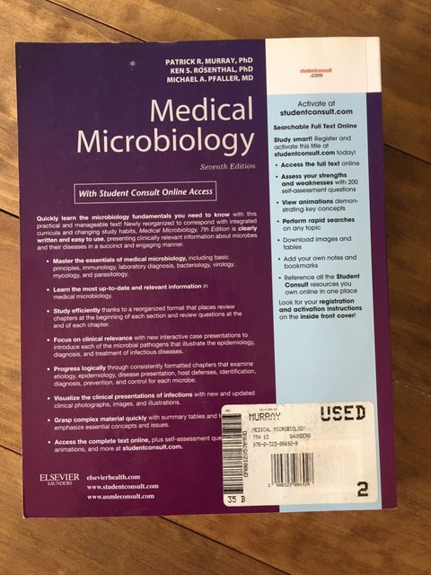 medical microbiology murray 7th edition free download
