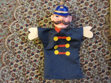 Vintage German Soldier Hand Puppet 10"