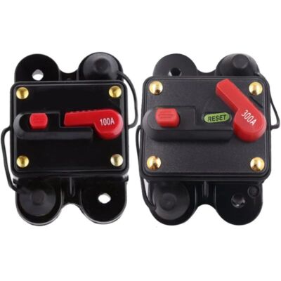 Fuse Amplifiers Circuit Breaker Automatic Disconnect Reset Audio Modifier Switch