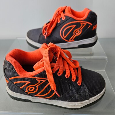 Heelys Propel Skate Shoes Youth Size Grey Orange