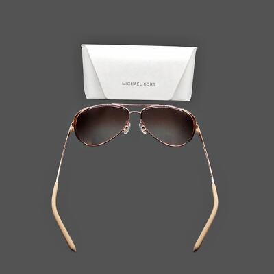 MICHAEL KORS PILOT ROSE GOLD CHELSEA 59MM SUNGLASSES | eBay display picture 1