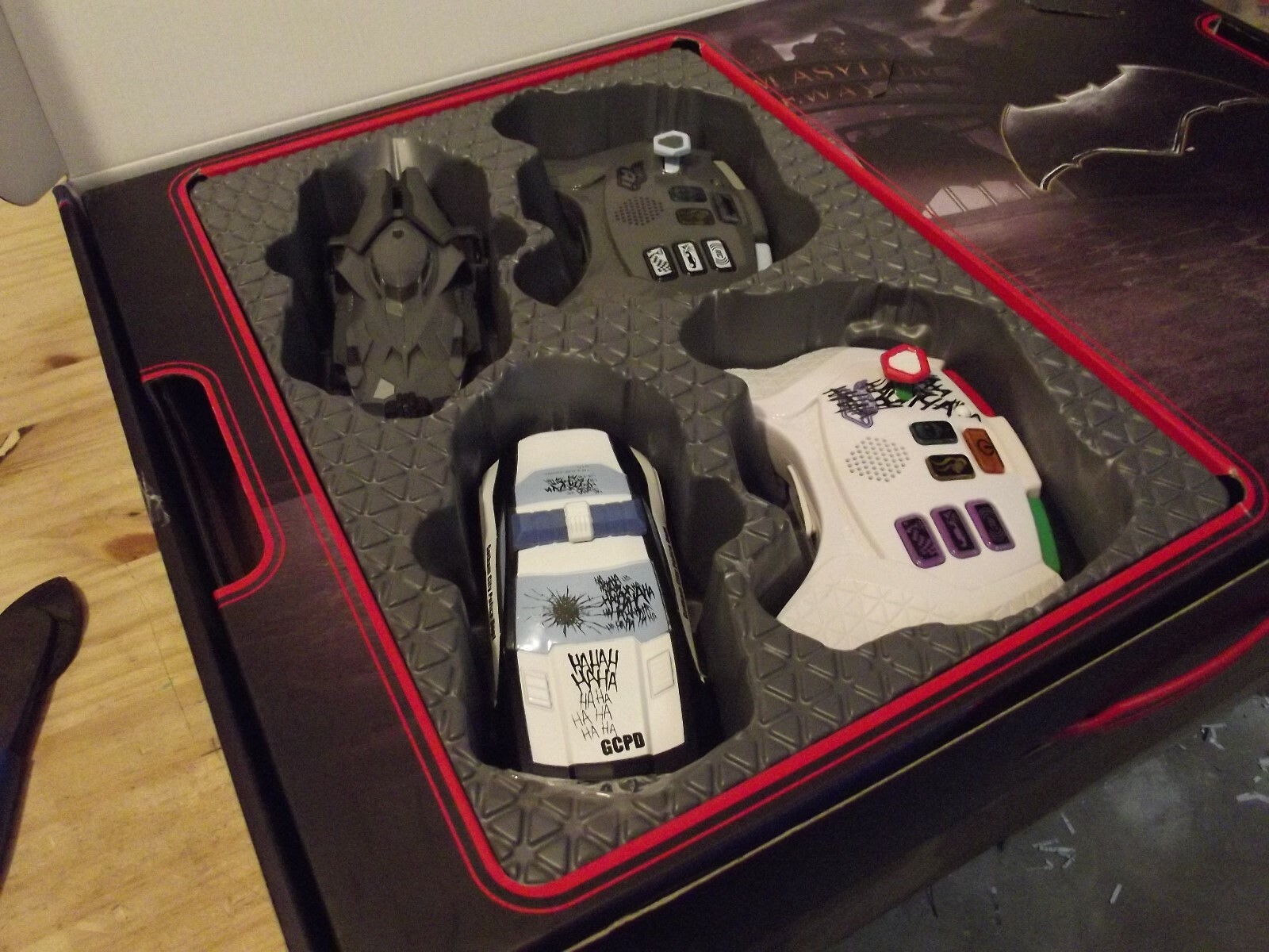 hot wheels ai starter set arkham asylum chase edition track set