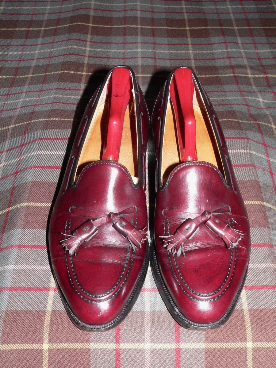 Johnston & Murphy Aristocraft Cordovan/Burgundy Tassel  display picture 2