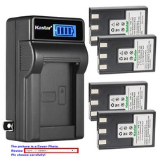 Kastar Battery AC Wall Charger for OEM Canon NB-1L NB-1LH Original Canon CB-2L