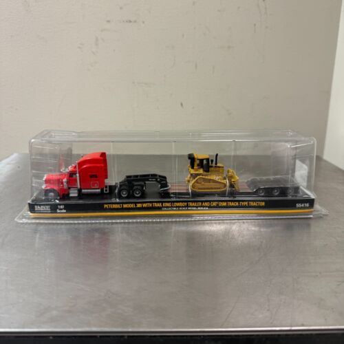 NORSCOT #55416 Peterbilt 389 with Low Boy and D5M Dozer, 1:87 Scale