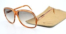 NINA RICCI PARIS Sunglasses M053 70s Vintage Havana Oversized RARE Handmade L