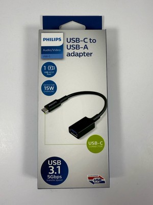 Philips USB-C to 3.0 USB-A Female Adapter