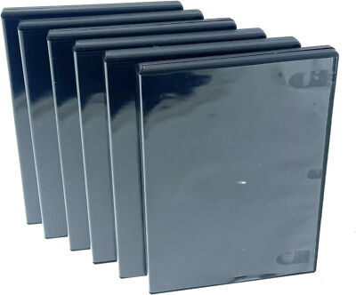 30 x DVD CD Hülle Hüllen neu transparent oder schwarz Leerhülle
