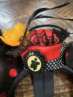 Disney Parks Exclusive Victorian Cameo Minnie Mickey Ears  display picture 2