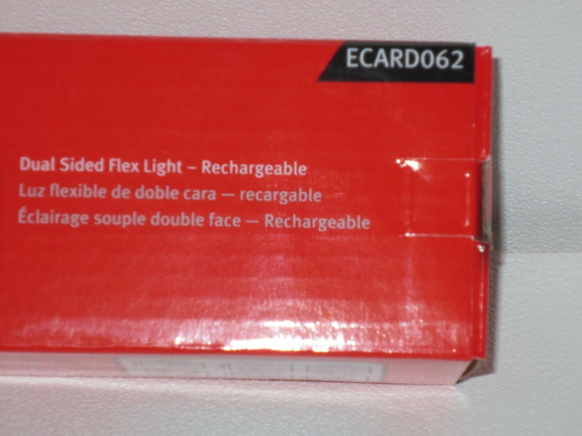 Snap-on Dual-Sided Flex Light Ecard062 Red 800 Lumens Snap-on Dual-Sided Flex Light Ecard062 Red 800 Lumens