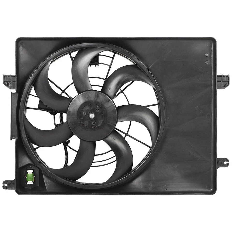 622700 New Radiator Cooling Fan Assembly Fit For 10 11 12 13-15 Hyundai Tucson - Image 3 of 4