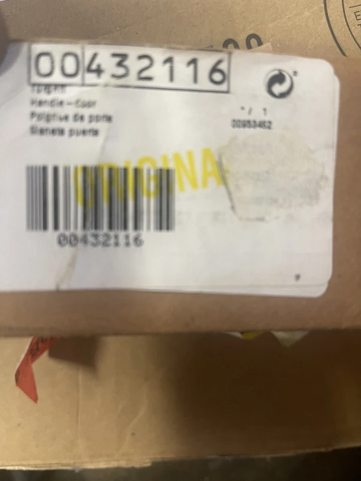 New Genuine OEM 00432116 Bosch Dishwasher Door Handle 432116 - Image 2 of 2