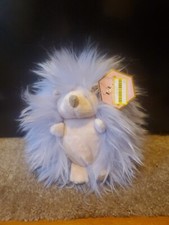 FAO Schwarz 6" Sparklers Plush Purple Lavendar Hedgehog Stuffed Animal Pal