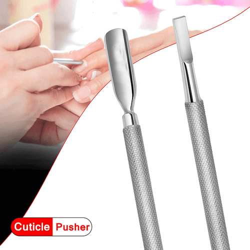 CUTICLE NIPPER PUSHER INGROWN TOENAIL LIFTER PEDICURE NAIL CARE TOOLS (5 PC) - Picture 6 of 8