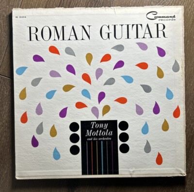 Tony Mottola Roman Guitar 1960 Vintage Vinyl Record Album LP Command ...