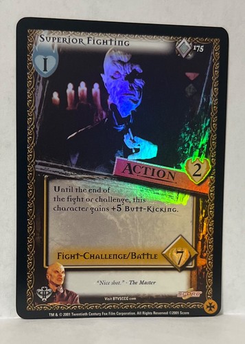 Buffy the Vampire Slayer TCG/CCG Pergamum Prophecy Individual Rare Cards - Picture 16 of 26