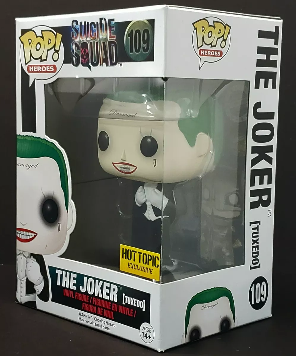 Funko Pop! Suicide Squad #109 The Joker (Tuxedo) Exclusive