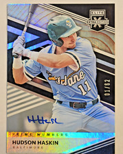 2020 Panini Elite Extra Edition - Hudson Haskin 39 Prime Numbers B /62 (RC) auto