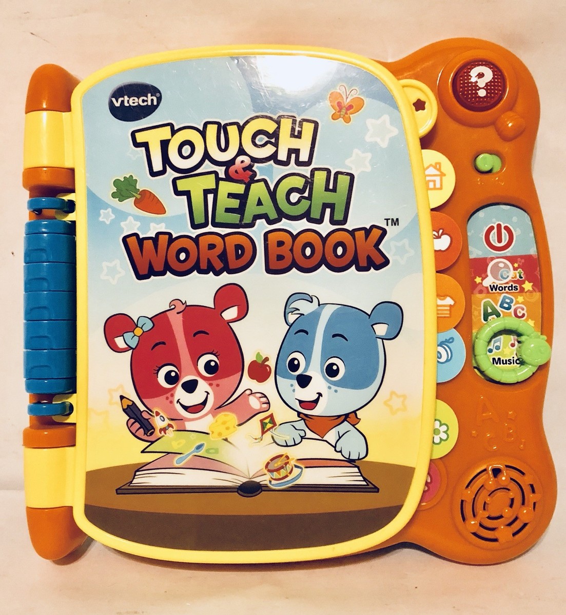 VTech Touch And Teach Word Book - Electronic, Words, Letters