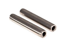 Coiled Spring Pin 1mm Dia. Stainless Steel A2 ISO 8750 (Spirol Style)  12 Pack