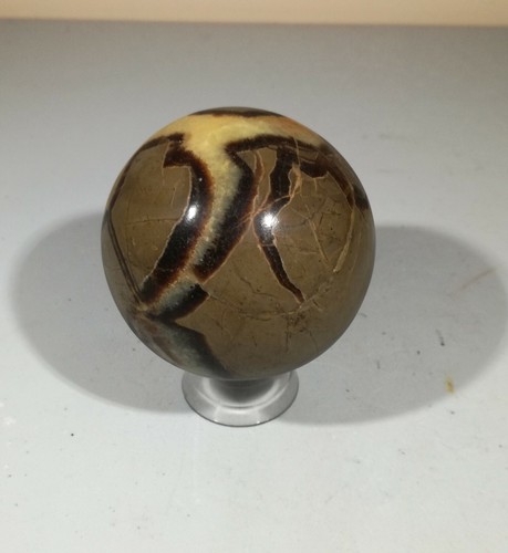 SEPTARIAN Sphere Globe Crystal Ball Freeform Specimen Display Piece Dragonstone - Picture 19 of 96
