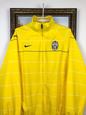 Vintage Nike Juventus Football Jacket Soccer Track Top Mens Zip