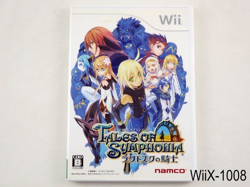 Tales of Symphonia 2 Knight of Ratatosk Nintendo Wii Japanese Import US Seller