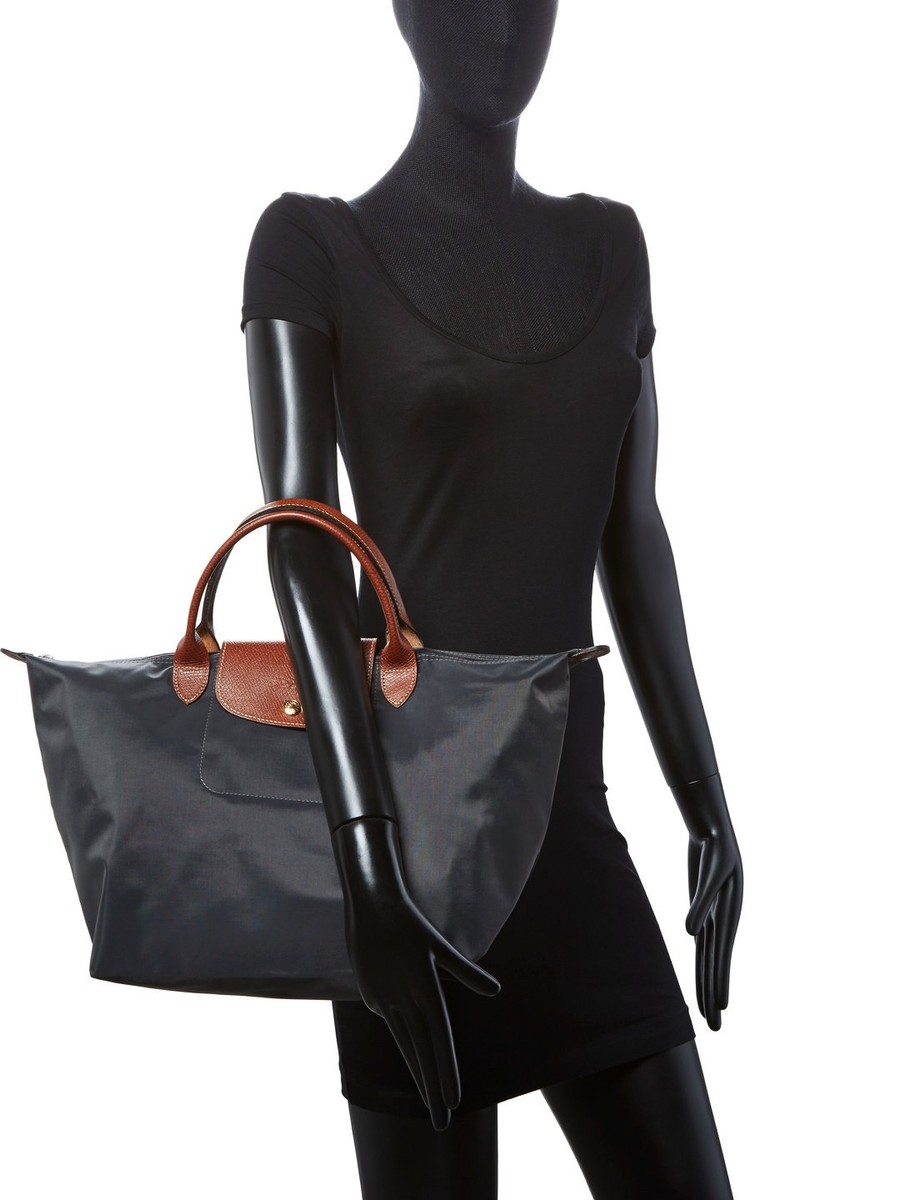 NEW Longchamp Le Pliage Medium Short Handle Type M Tote