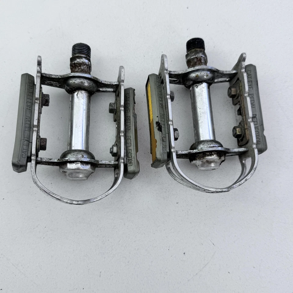 De colección KKT Kyokuto Top-Run Bicicleta Pedales Par Pluma Plataforma Japón Carretera A24 Foto 4 de 4