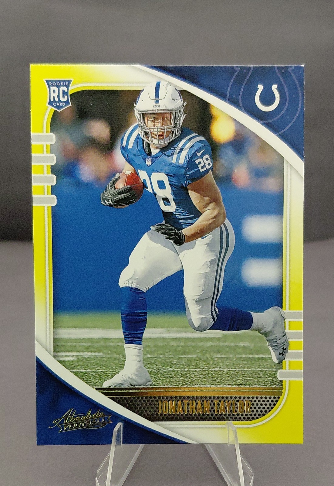 2020 Panini Absolute - Rookie Jonathan Taylor #161 Yellow (RC)