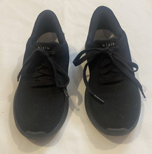 Kizik Slip-On Knit Sneakers Women's Size 6 / Men's 4.5 Black HandsFree Shoes