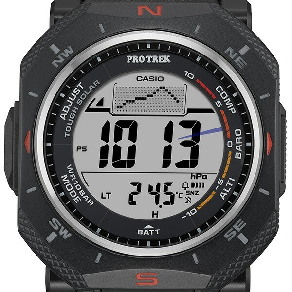 Casio PRG-69-1JF Protrek Quartz Men's Watch Gray Dial 46.4mm PRG