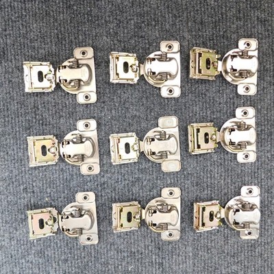 BLUM Cabinet Hinges Soft Close Lot Set of 9  Austria 38C355 B1.02 1/2''