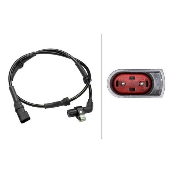 Hella Sensor DrehzahlfüHler Vorne Rechts Links FüR Ford Fiesta IV Ja_ Jb_-image