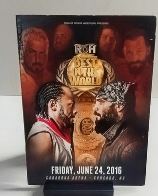 ROH Wrestling Best In The World 2016 (DVD) Ring of Honor - Jay Lethal, Moose
