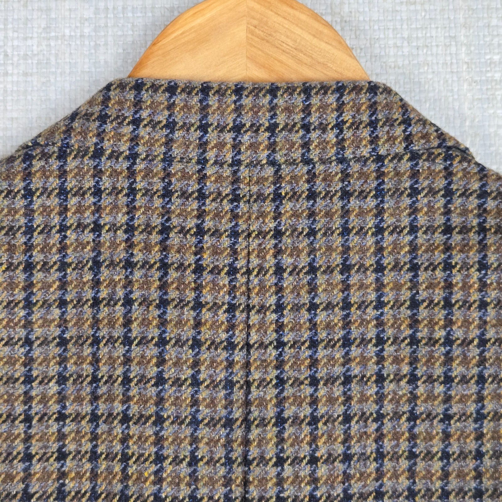 CESARANI x LANIFICIO Di PRAY Mens 48 Long Wool/Cashmere Jacket Made in Italy image 7