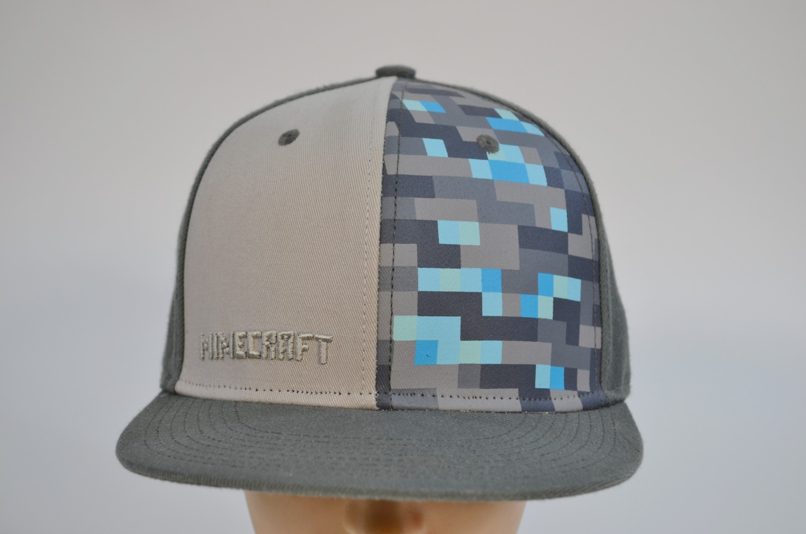 Minecraft Diamond Crafting Baseball Cap Snapback … - image 1