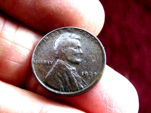 Better Date 1924-D Lincoln Penny VF/XF Condition D15