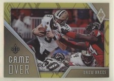 2020 Panini Phoenix Game Over Yellow 65/75 Drew Brees #5 7i2