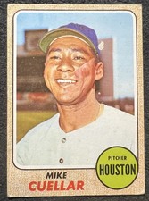1968 TOPPS MIKE CUELLAR (HOUSTON ASTROS) #274 VG+