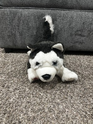 VTG 2005 Amazing Pets Puppy Dog Husky Wolf Love N Licks Plush Stuffed Toy READ