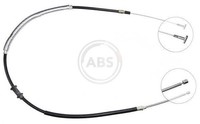 A.B.S. Bremsseil Seilzug Feststellbremse K10587 FüR Lancia Dedra Delta 2 836AF