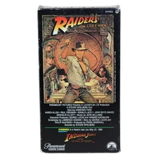 Raiders of the Lost Ark VHS 1981 Action Adventure Original Release Paramount