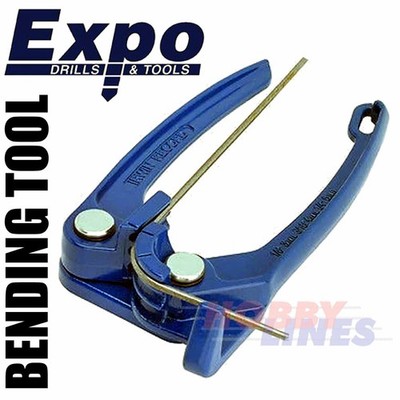 Expo Tools Profi Rohr- und Stabbiegewerkzeug bis 6 mm Durchmesser 71520