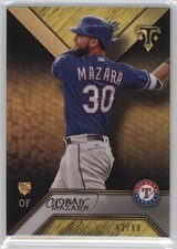 2016 Topps Triple Threads Gold 52/99 Nomar Mazara #95 1h5