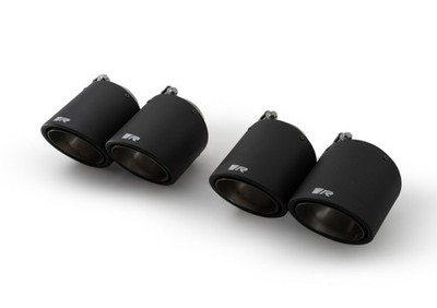 Remus For Carbon 102mm Short Style Angled Tail Pipe Set With Titanium Internals