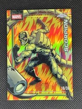 Scorpion /39 Human Torch Refractor 2026 Topps Chrome Marvel Comics #147
