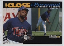 1994 Upper Deck Collector's Choice Up Close & Personal Kirby Puckett HOF 1h8p